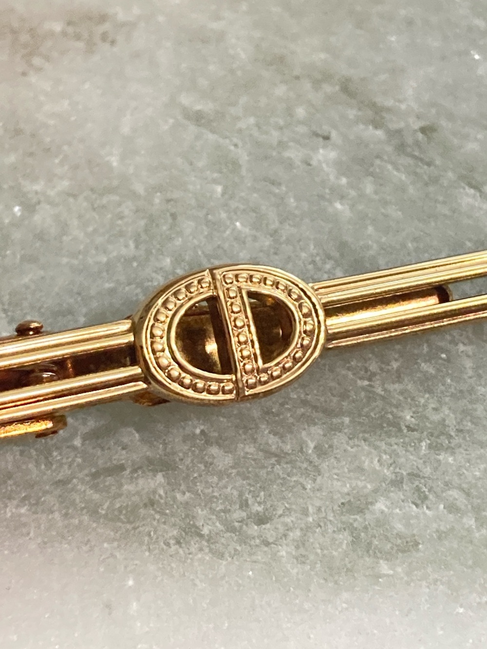 Auth Dior Vintage Tie Clip - Picture 3 of 8
